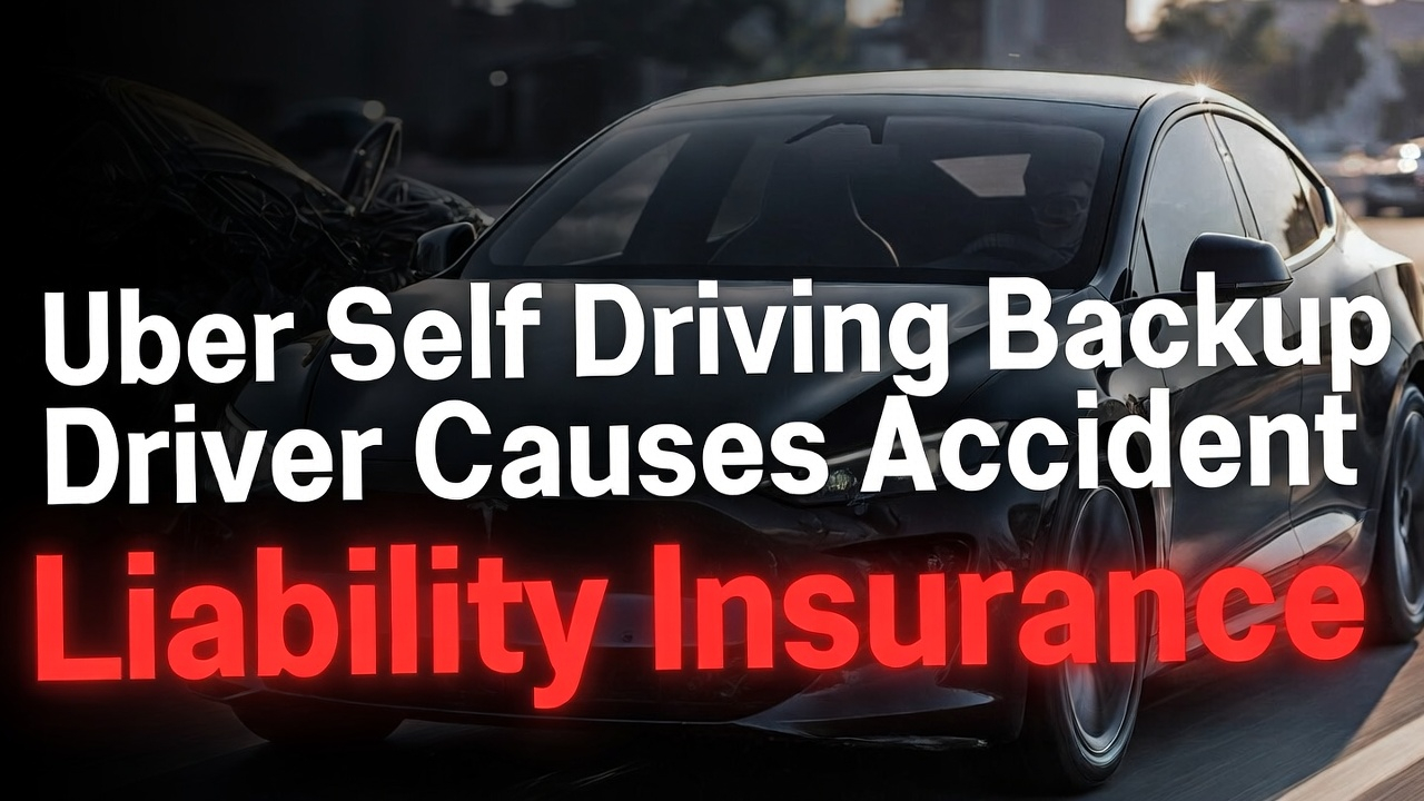 Uber Self Driving Backup Driver Causes Accident Liability Insurance: Who Is Legally Responsible and How Claims Work