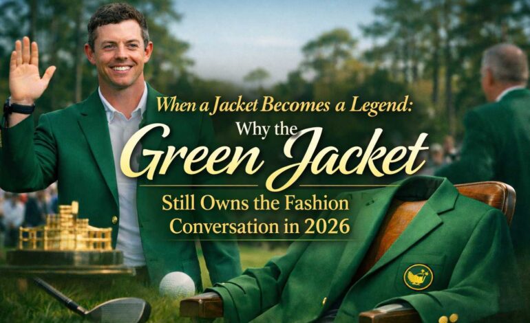 When a Jacket Becomes a Legend: Why the Green Jacket Still Owns the Fashion Conversation in 2026